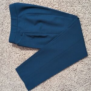 Lightweight Blue Tapered Dress Pants